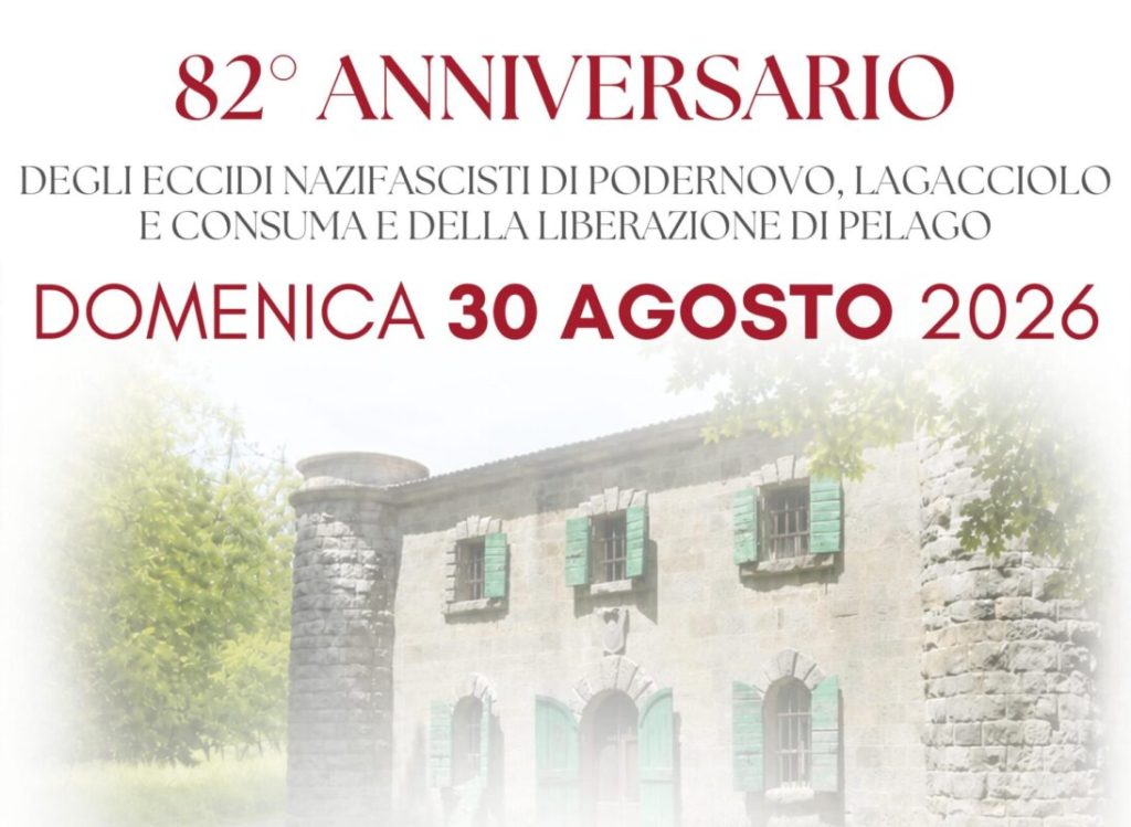 Pelago commemora gli eccidi nazifascisti. Domenica 30 agosto