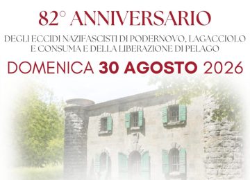 Pelago commemora gli eccidi nazifascisti. Domenica 30 agosto