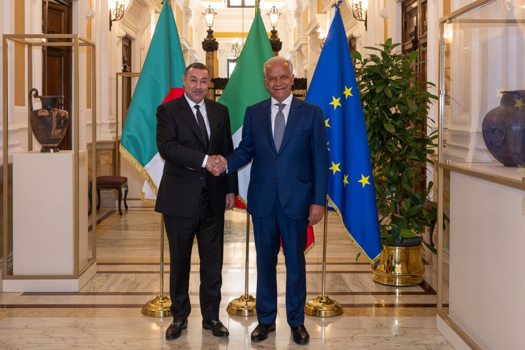 Piantedosi ha incontrato al Viminale il suo omologo algerino Sayoudin.