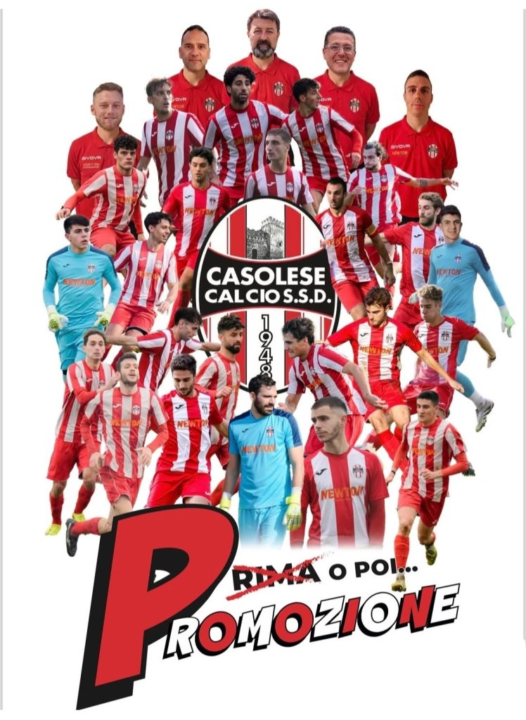 Casolese: un traguardo straordinario in Promozione. La squadra.