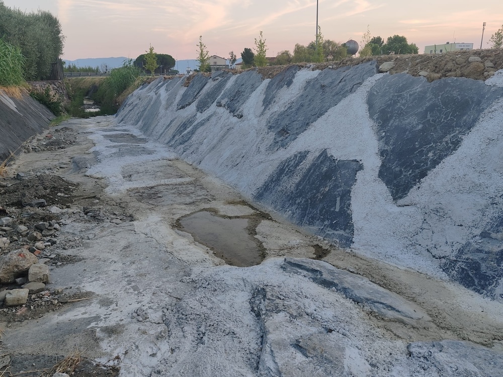 Sicurezza idraulica: completati i lavori sul fosso Funandola a Montemurlo