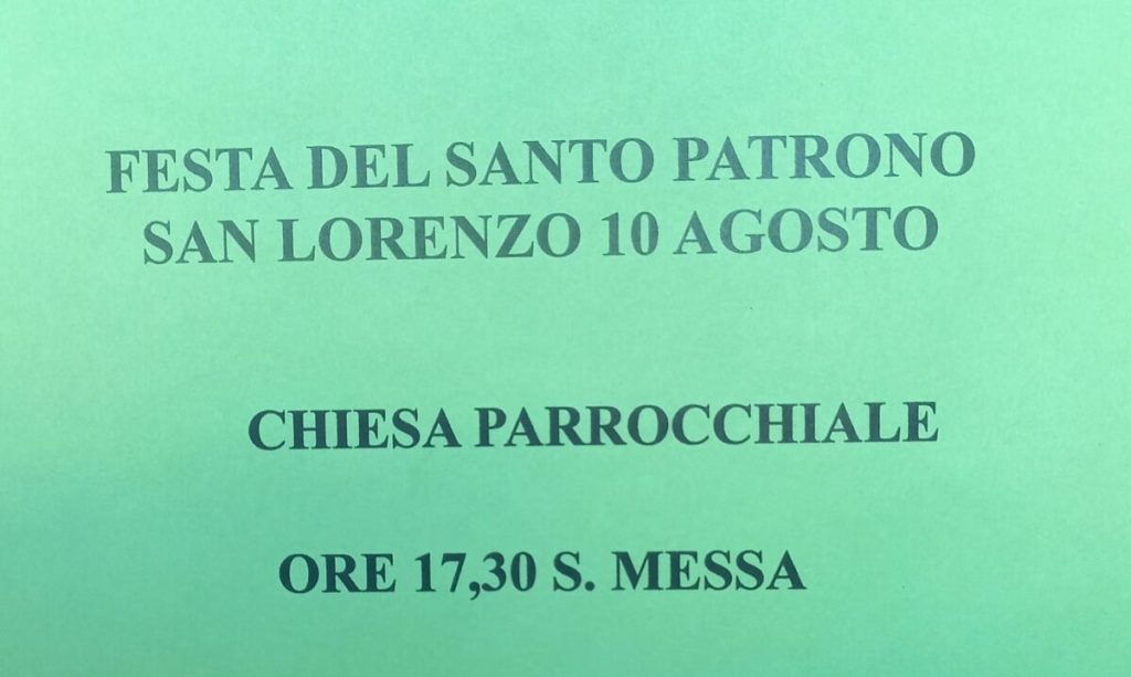 Villore rinnova le sue tradizioni: due eventi festivi ad agosto – OK!Mugello