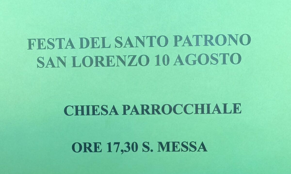 Villore rinnova le sue tradizioni: due eventi festivi ad agosto – OK!Mugello
